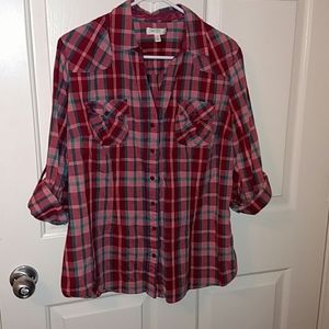 Love, Fire long sleeve blouse